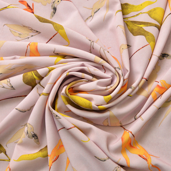 Плательна супер софт вербена рож/бузкова, Флора, фото 1