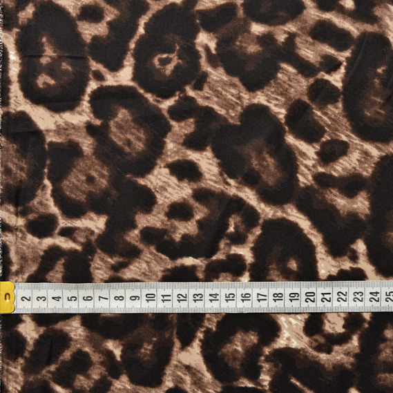 Тканина плательна креп Мадагаскар, 150 см, для одягу, плаття, костюмів, спідниць V-1/1 коричнева, фото 3