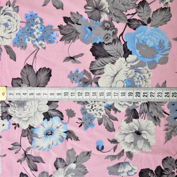 Плательна Квітка супер софт квіти рожеві, Квітковий, фото 3