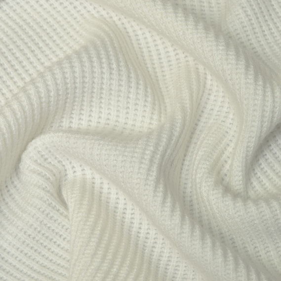 Трикотаж вязанный молоко, фото 2