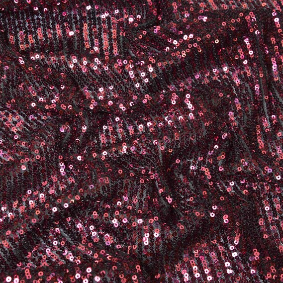 Сетка с пайеткой Деграде V-3/4 чорна/рожева, фото 2 Сетка с пайеткой Деграде V-3/4 чорна/рожева, фото 2