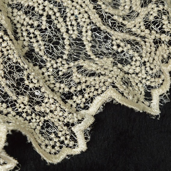 Ткань гипюр Venezia крем , фото 2 Ткань гипюр Venezia крем , фото 2