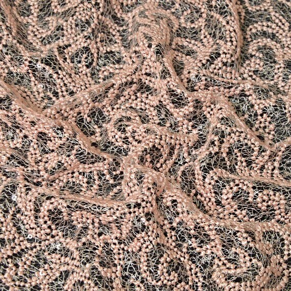 Guipure Venezia персик, фото 1