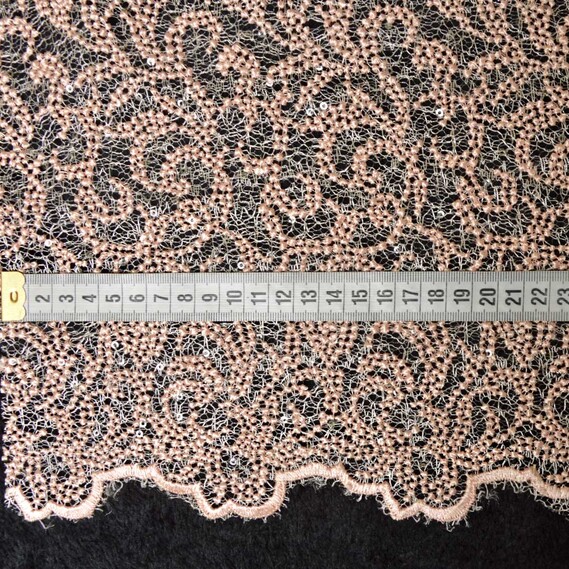 Guipure Venezia персик, фото 3