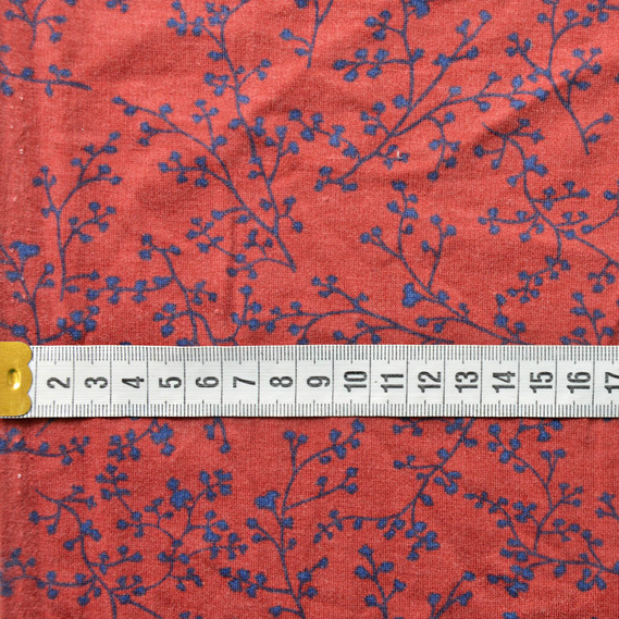 Ткань трикотаж Спорт трикотажное полотно для спортивной одежды V-4/1 дрібноцвіт марсала, Квітковий, фото 2