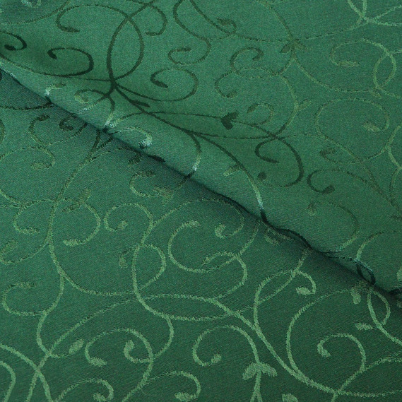 Тканина скатертна декоративна Славія, 155 см, для скатертин, серветок, декору 8/111 Ліана смарагд, фото 1 Тканина скатертна декоративна Славія, 155 см, для скатертин, серветок, декору 8/111 Ліана смарагд, фото 1