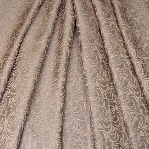 Ткань портьерная жаккардовая Стефанида V-1402 сірий фрез, фото 1