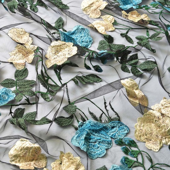 Сетка-вышивка Волшебница мор хвиля, фото 2 Сетка-вышивка Волшебница мор хвиля, фото 2