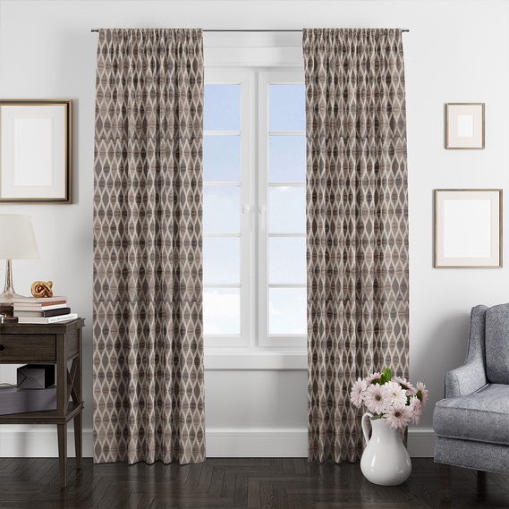 Тканина портьєрна жакардова Де Сан V-04 капучино, фото 2