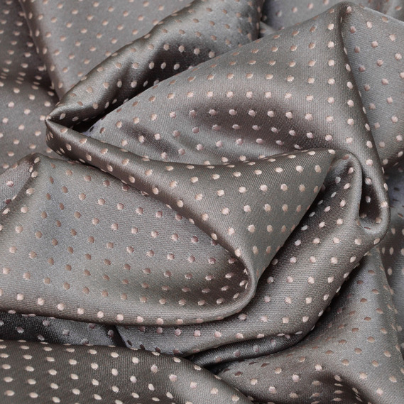 Тканина портьєрна жакардова Савіньон V-1402 сіро рожевий, фото 2