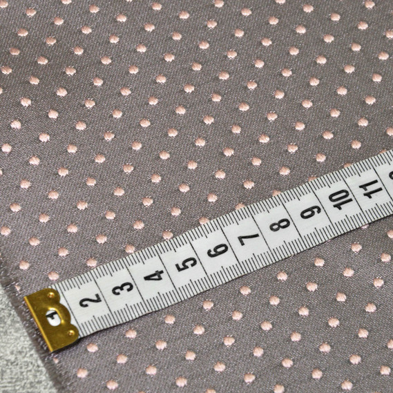 Тканина портьєрна жакардова Савіньон V-1402 сіро рожевий, фото 3