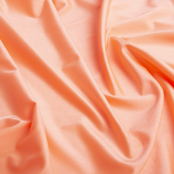 Тканина трикотаж Біфлекс блиск 217 гр/кв.м абрикос, фото 2