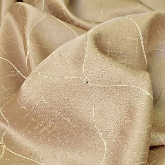 Тканина портьєрна жакардова Нео Класика, шторна тканина, тканина для штор, штори, портьєри, гардіни, тканина для гардин V-1301 візон, фото 2