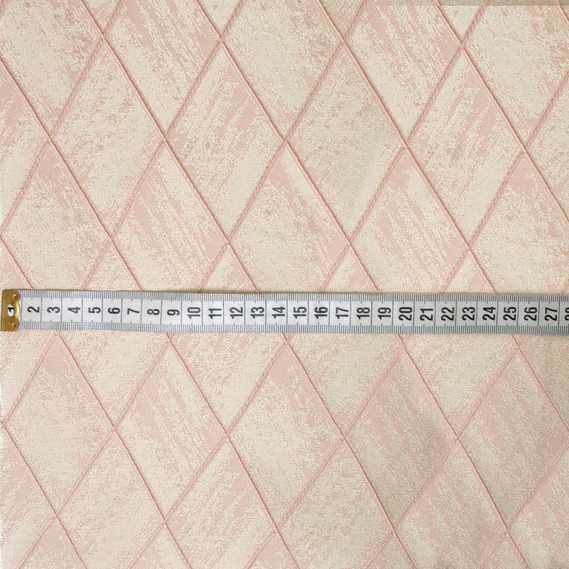 Тканина портьєрна жакардова Ніка  V-02 рожева, фото 3 Тканина портьєрна жакардова Ніка  V-02 рожева, фото 3