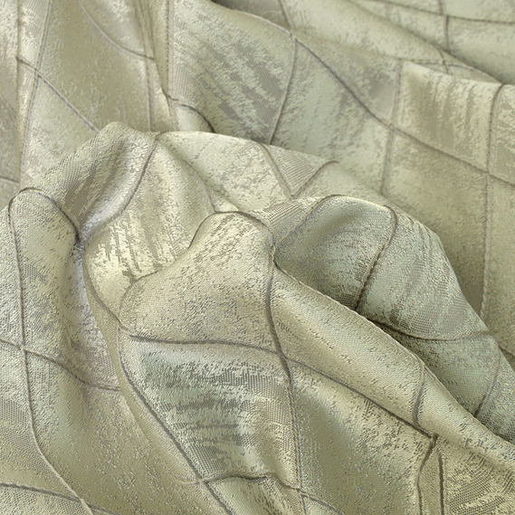 Тканина портьєрна жакардова Ніка  V-015 олива, фото 2 Тканина портьєрна жакардова Ніка  V-015 олива, фото 2