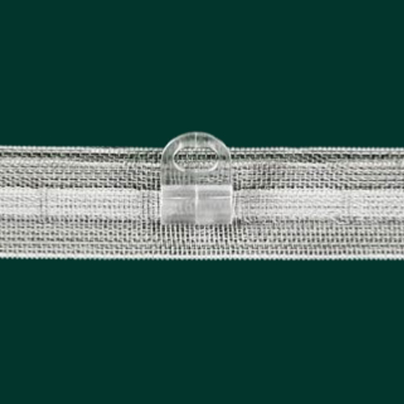 Тесьма для римской шторы 1,8 см с прорезью для вставки стержней, 1 линия карманов, с туннелем, фото 2 Тесьма для римской шторы 1,8 см с прорезью для вставки стержней, 1 линия карманов, с туннелем, фото 2