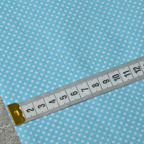 Ткань бязь ранфорс для постельного белья 2,4 м v-35 горошок бірюзовий , фото 3 Ткань бязь ранфорс для постельного белья 2,4 м v-35 горошок бірюзовий , фото 3