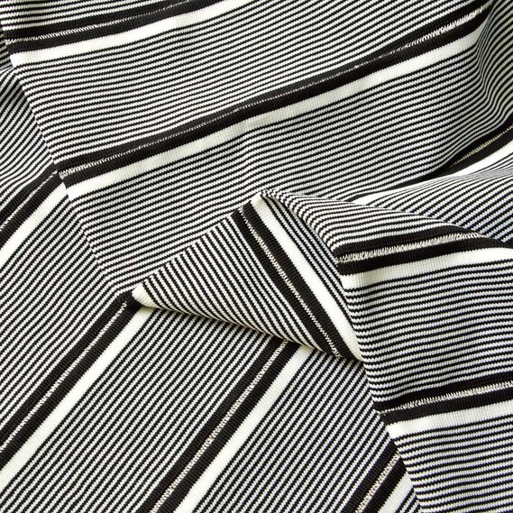 Knitted cuff for sleeves смуги чорно/білі, фото 2 Knitted cuff for sleeves смуги чорно/білі, фото 2