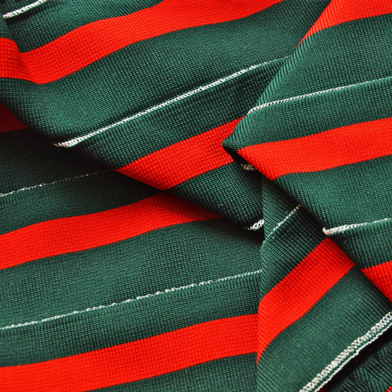 Манжет трикотажный довяз для рукавов и воротников 21 см смуги т/зел./червона, фото 1 Манжет трикотажный довяз для рукавов и воротников 21 см смуги т/зел./червона, фото 1