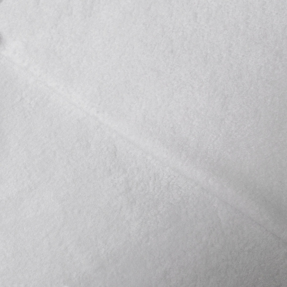 Фліс, флісова тканина, полар, тепла тканина, тканина для виробів, 230 гр/м2 білий, фото 1