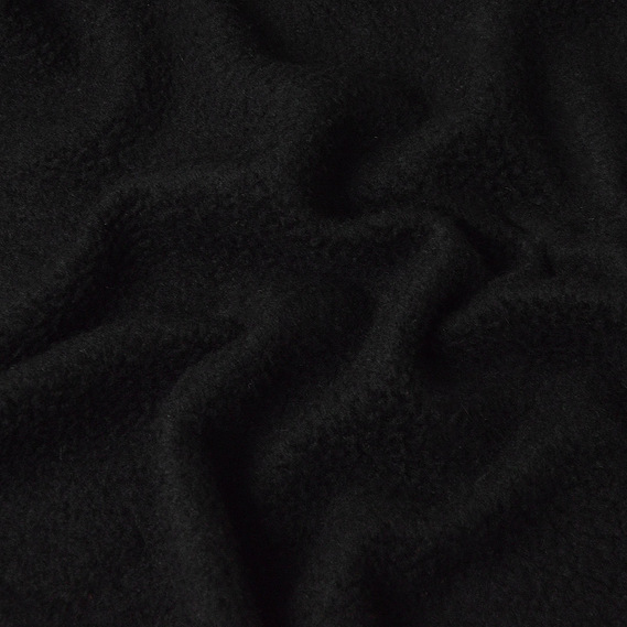 Fleece, fleece fabric, polar, warm fabric, fabric for crafts, 230 g / m2 чорний, фото 2 Fleece, fleece fabric, polar, warm fabric, fabric for crafts, 230 g / m2 чорний, фото 2