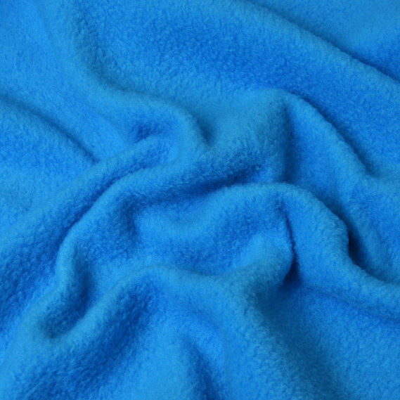 Fleece, fleece fabric, polar, warm fabric, fabric for crafts, 230 g / m2 т/блакитний, фото 2 Fleece, fleece fabric, polar, warm fabric, fabric for crafts, 230 g / m2 т/блакитний, фото 2