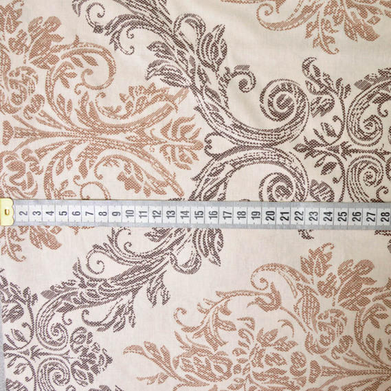 Тканина бязь ранфорс для постільної білизни 2,4 м V-G3480/12 лувр беж, фото 3