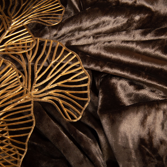 Ткань Бархат стрейч однотонный Li, ткань костюмная, плательная бархатная, велюр мокко, фото 3