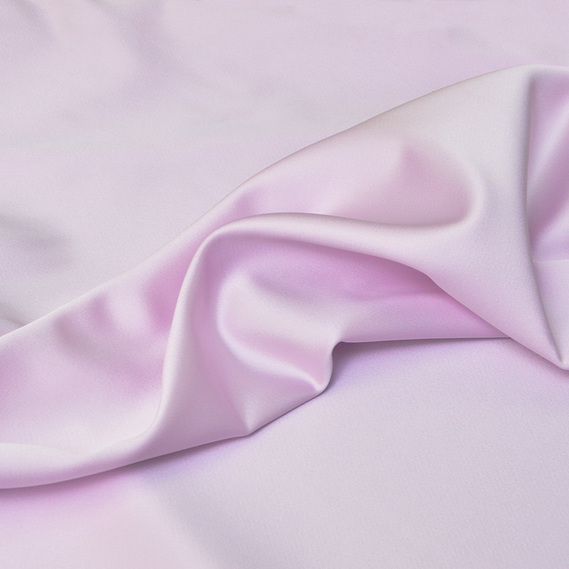 Тканина костюмна атласна Scarlett, 140 см, 495 гр/м2, для одягу, плаття, костюмів, спідниць V-59 рож/бузок, фото 1 Тканина костюмна атласна Scarlett, 140 см, 495 гр/м2, для одягу, плаття, костюмів, спідниць V-59 рож/бузок, фото 1