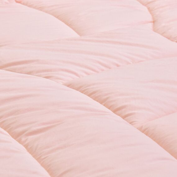 Набір Tropical IDEIA полуторний ковдра 140х210 см + подушка 50х70 см, антиалергійний, всесезонний пудра, фото 14