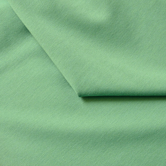 Ткань трикотаж Прага, трикотажная ткань, плотная вискозная ткань, 525 гр/м2 т/бірюза, фото 2