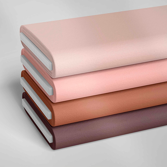 Ткань трикотаж Прага, трикотажная ткань, плотная вискозная ткань, 525 гр/м2 т/бірюза, фото 4