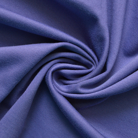 Тканина трикотаж Прага, трикотажна тканина, щільна віскозна тканина, 525 гр/м2 фіолет, фото 1 Тканина трикотаж Прага, трикотажна тканина, щільна віскозна тканина, 525 гр/м2 фіолет, фото 1