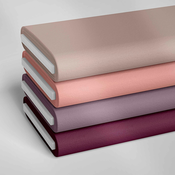 Тканина трикотаж Прага, трикотажна тканина, щільна віскозна тканина, 525 гр/м2 фіолет, фото 3 Тканина трикотаж Прага, трикотажна тканина, щільна віскозна тканина, 525 гр/м2 фіолет, фото 3