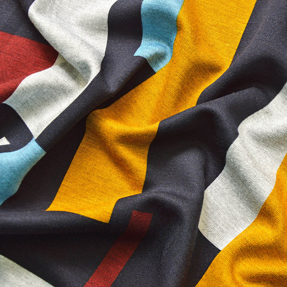 Тканина трикотаж віскоза Modal V-162/1 прямокутник гірчиця, фото 2 Тканина трикотаж віскоза Modal V-162/1 прямокутник гірчиця, фото 2