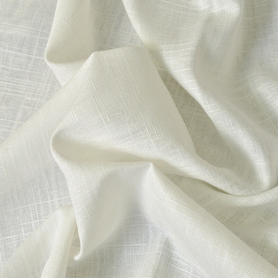 Ткань Лен Parma V-3 молоко, фото 1