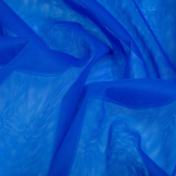 Тканина фатін євро 300 см 15 г/м2 фатин легка декоративна для суконь, костюмів, декору №33/F електрик, фото 2 Тканина фатін євро 300 см 15 г/м2 фатин легка декоративна для суконь, костюмів, декору №33/F електрик, фото 2