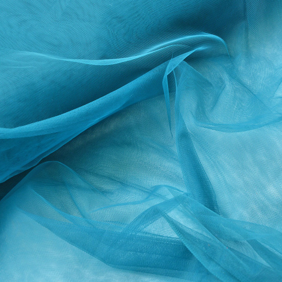 Тканина фатін євро 300 см 15 г/м2 фатин легка декоративна для суконь, костюмів, декору №35/F мор глибина, фото 1 Тканина фатін євро 300 см 15 г/м2 фатин легка декоративна для суконь, костюмів, декору №35/F мор глибина, фото 1