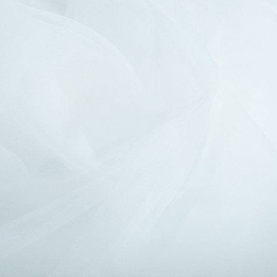 Tulle fabric, 3.0 meters, Euro style V-H2 молоко, фото 2