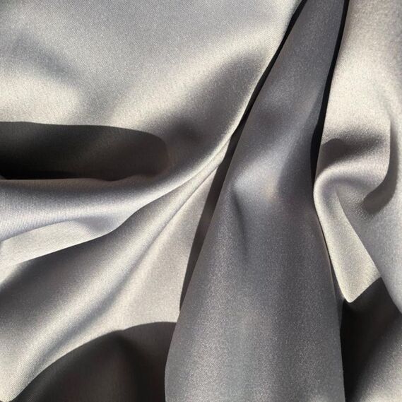 Ткань костюмно-плательная Атлас Lux V-33 хакі, фото 3