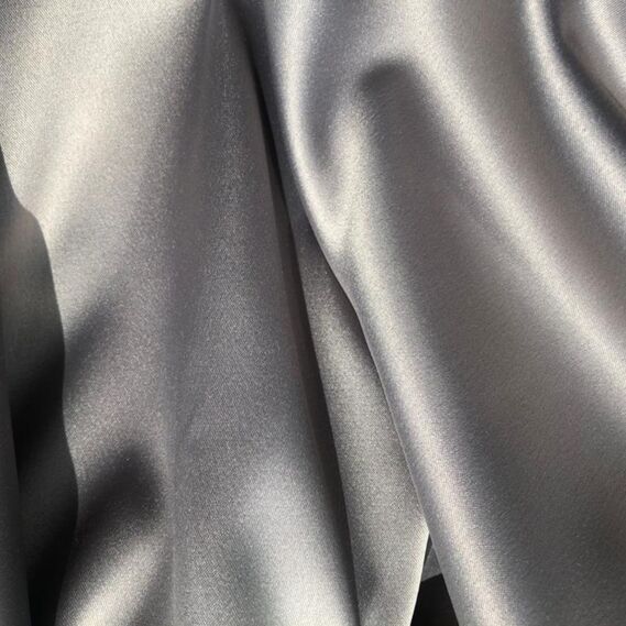 Ткань костюмно-плательная Атлас Lux V-33 хакі, фото 4