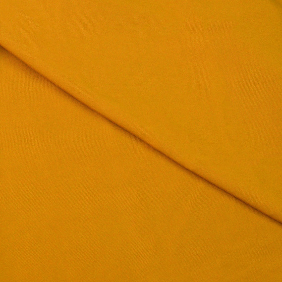 Тканина плательна штапель твіл гірчиця, фото 1
