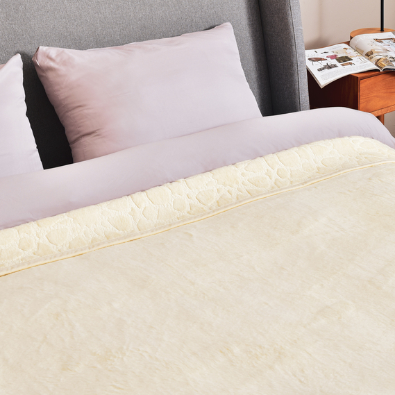 Plaid blanket Royal TM IDEIA 220х240 см молоко, фото 9