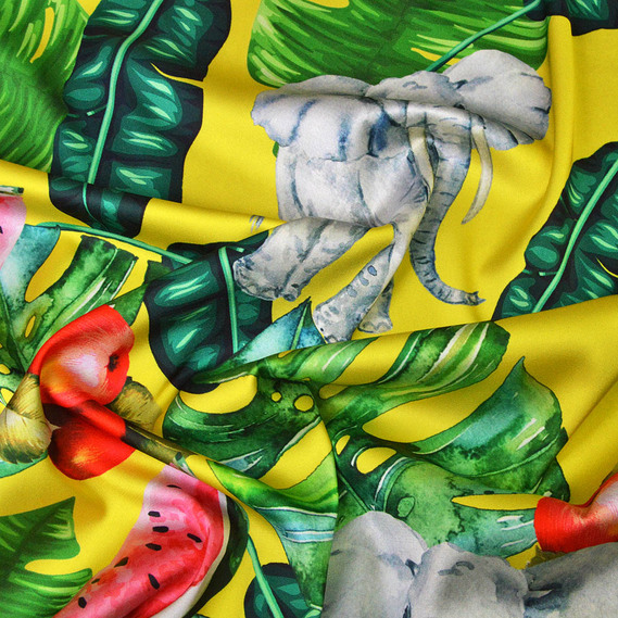 Атлас D&G слони лимон, Фауна, фото 1