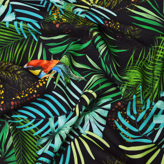 Плательная D&G супер софт колібрі чорний, Фауна, фото 1