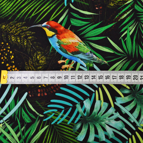 Плательная D&G супер софт колібрі чорний, Фауна, фото 2