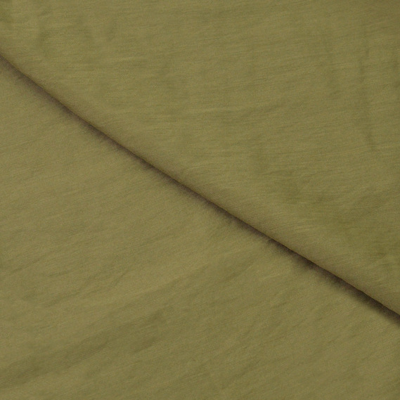 Плательная вареная вискоза хакі, фото 1