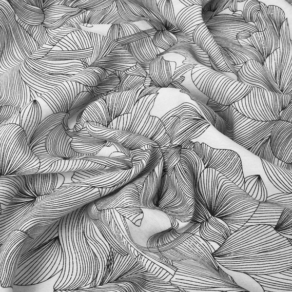 Плательная Флора креш біла, Флора, фото 1