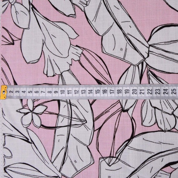 Льон магнолії рожеві, Квітковий, фото 2