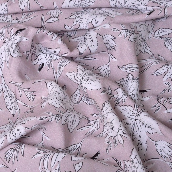 Плательна артішок св/пудра, Квітковий, фото 1